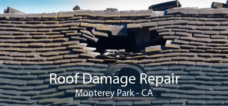 Roof Damage Repair Monterey Park - CA